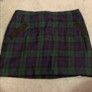Topshop Plaid Skirt